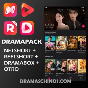DramaPack - dramabox + netshort + reelshort completamente desbloqueados